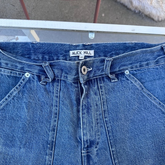 Alex Mill Painter Pant in Vintage Wash Denim - Picture 2 of 7